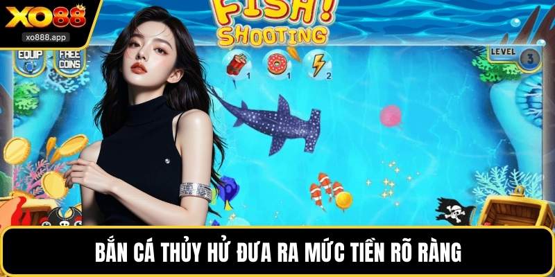 Bắn Cá Thủy Hử đưa ra mức tiền rõ ràng