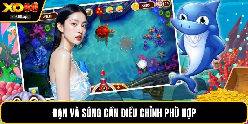 Đạn và súng cần điều chỉnh phù hợp