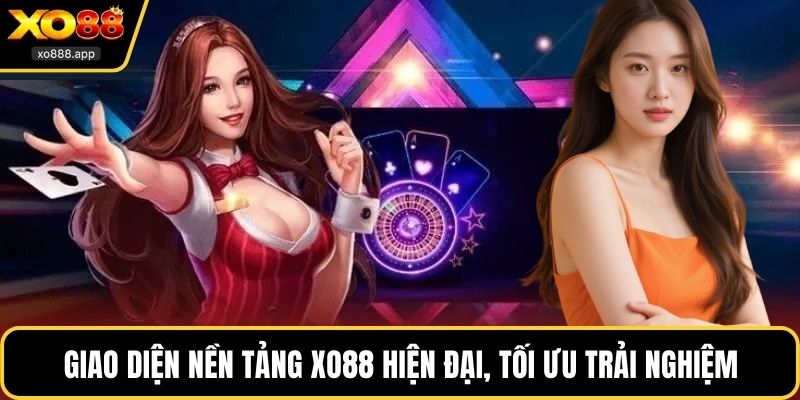 Giao diện nền tảng XO88 hiện đại, tối ưu trải nghiệm người dùng