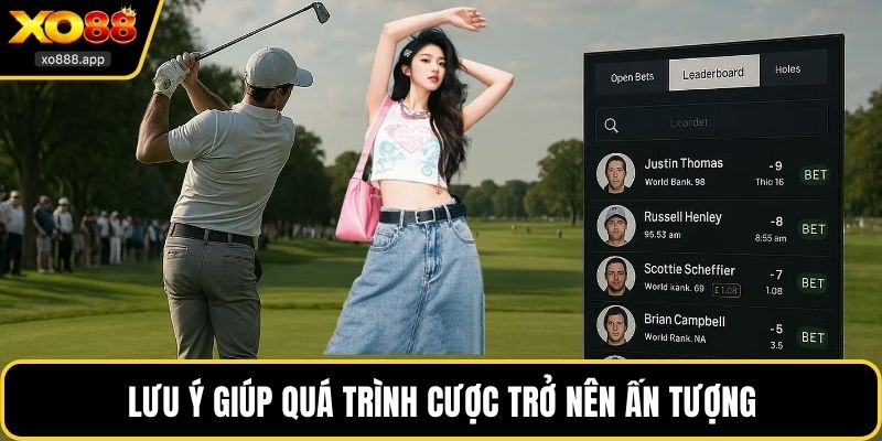 Lưu ý giúp quá trình cược trở nên ấn tượng